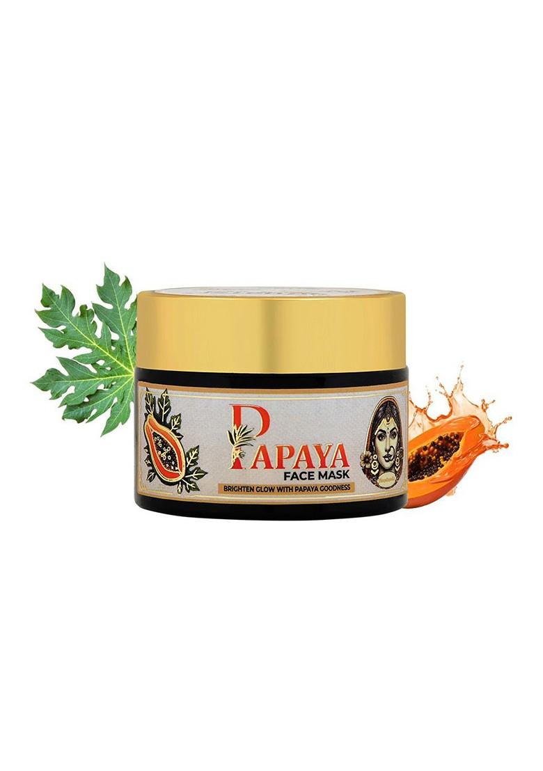 Vedpuran Papaya Face Mask For Glowing Hydrated Skin 50 G