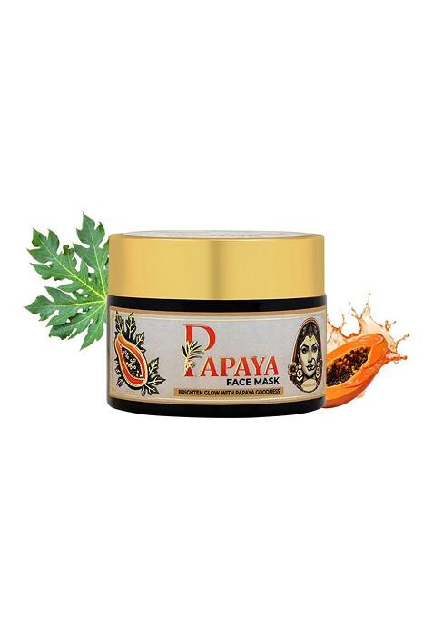 Vedpuran Papaya Face Mask For Glowing Hydrated Skin 50 G