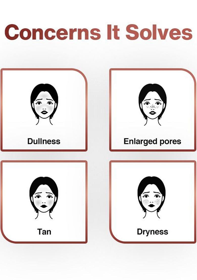 Nourish Mantra Glass Glow Facial Kit With Retinol Witch Hazel 35 G