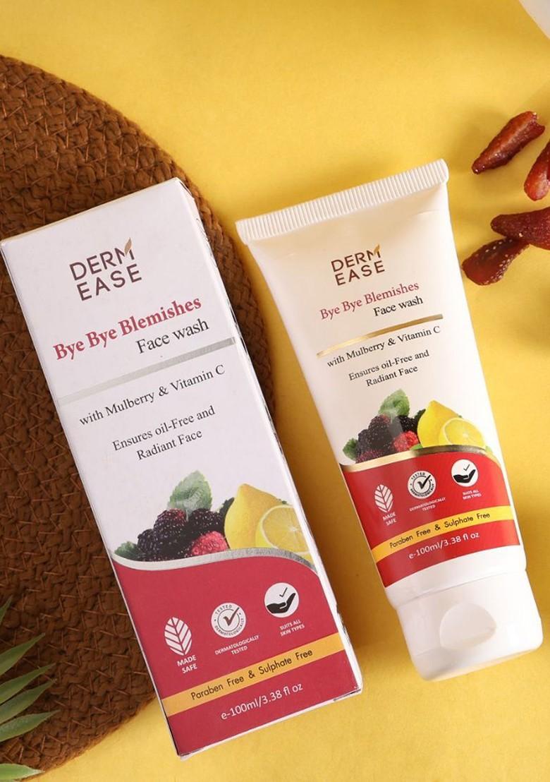 Dermease Bye Blemishes Face Wash With Vitamin C 100 Ml