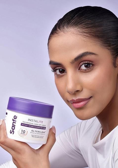 Sanfe Set Of 4 Instalite Detan Wipe Off Cream 200 G Each