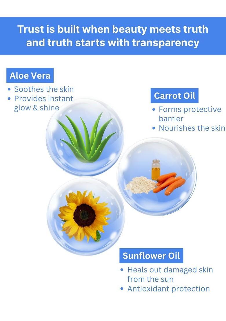 A Professional Range D Tan Mask With Aloe Vera 50 G