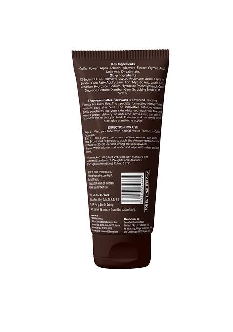 Trimmer On Set Of 2 Activated Coffee Detan Scrub Face Wash 100 G Each