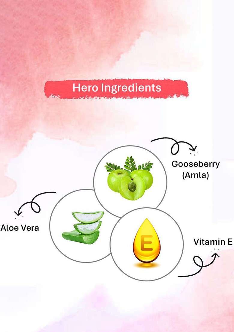 Oneway Happiness Gooseberry Body Wash With Vitamin C Aloe Vera For Hydration 300 Ml - Indya