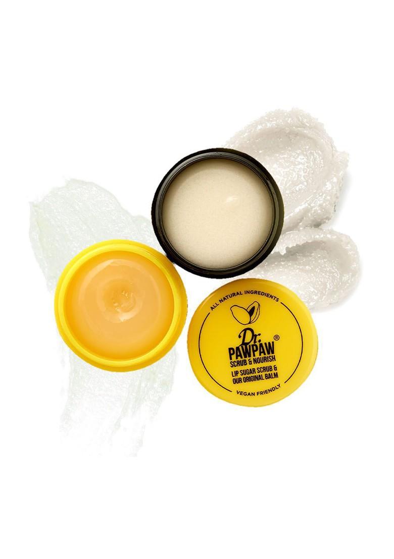 Dr Pawpaw Set Of 2 Lip Sugar Scrub With Nourish Balm 8 G Each