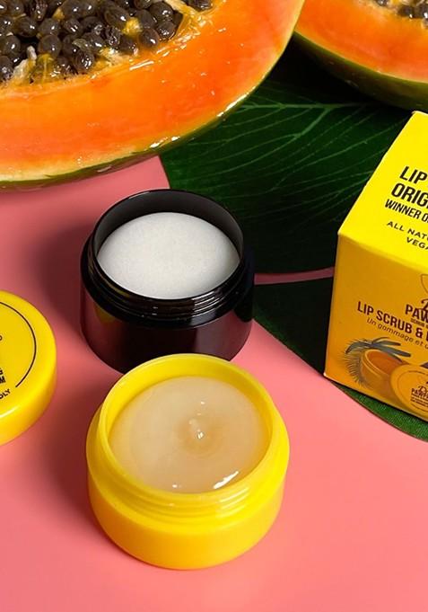 Dr Pawpaw Set Of 2 Lip Sugar Scrub With Nourish Balm 8 G Each