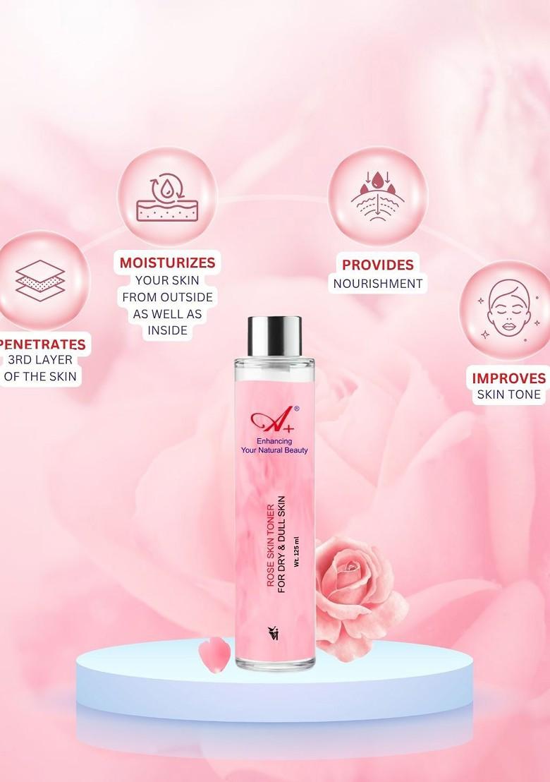 A Professional Range Rose Skin Toner 125 Ml