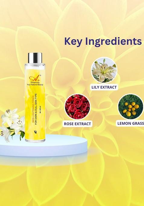 A Professional Range Skin Lightening Toner For Excessive Dry 125 Ml