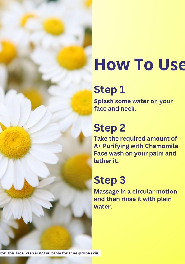 A Professional Range Purifying Facewash With Chamomile Extract 50 Ml