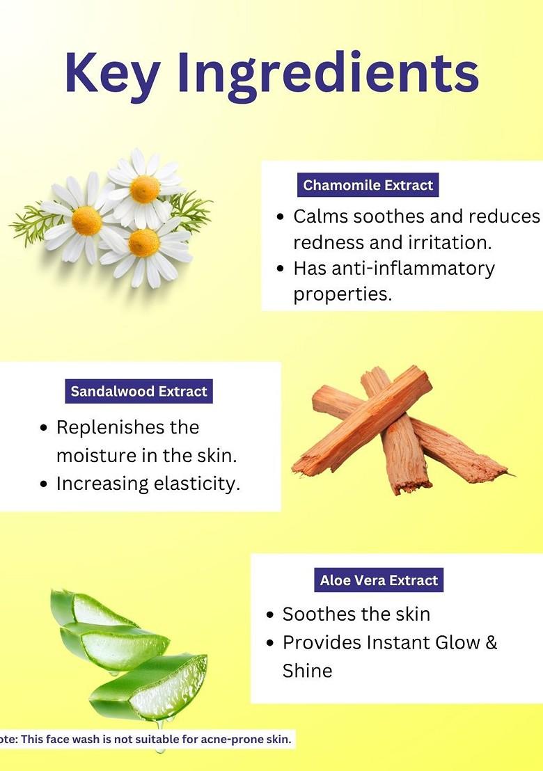 A Professional Range Purifying Facewash With Chamomile Extract 50 Ml