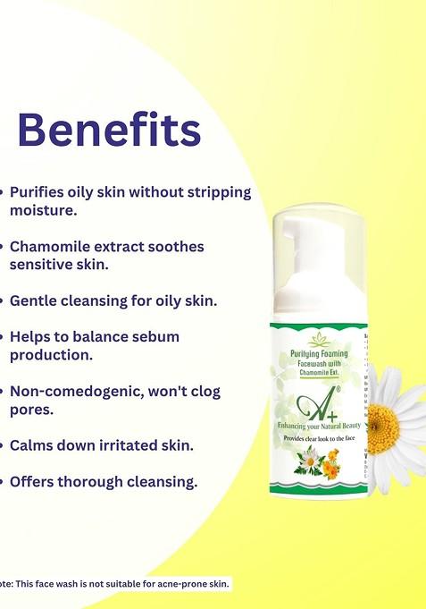 A Professional Range Purifying Facewash With Chamomile Extract 50 Ml