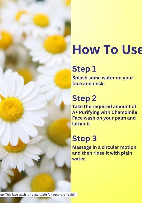 A Professional Range Purifying Facewash With Chamomile Extract 50 Ml