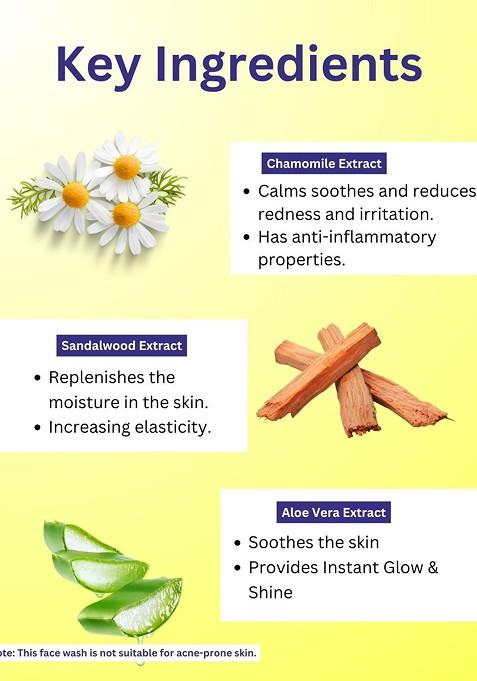 A Professional Range Purifying Facewash With Chamomile Extract 50 Ml