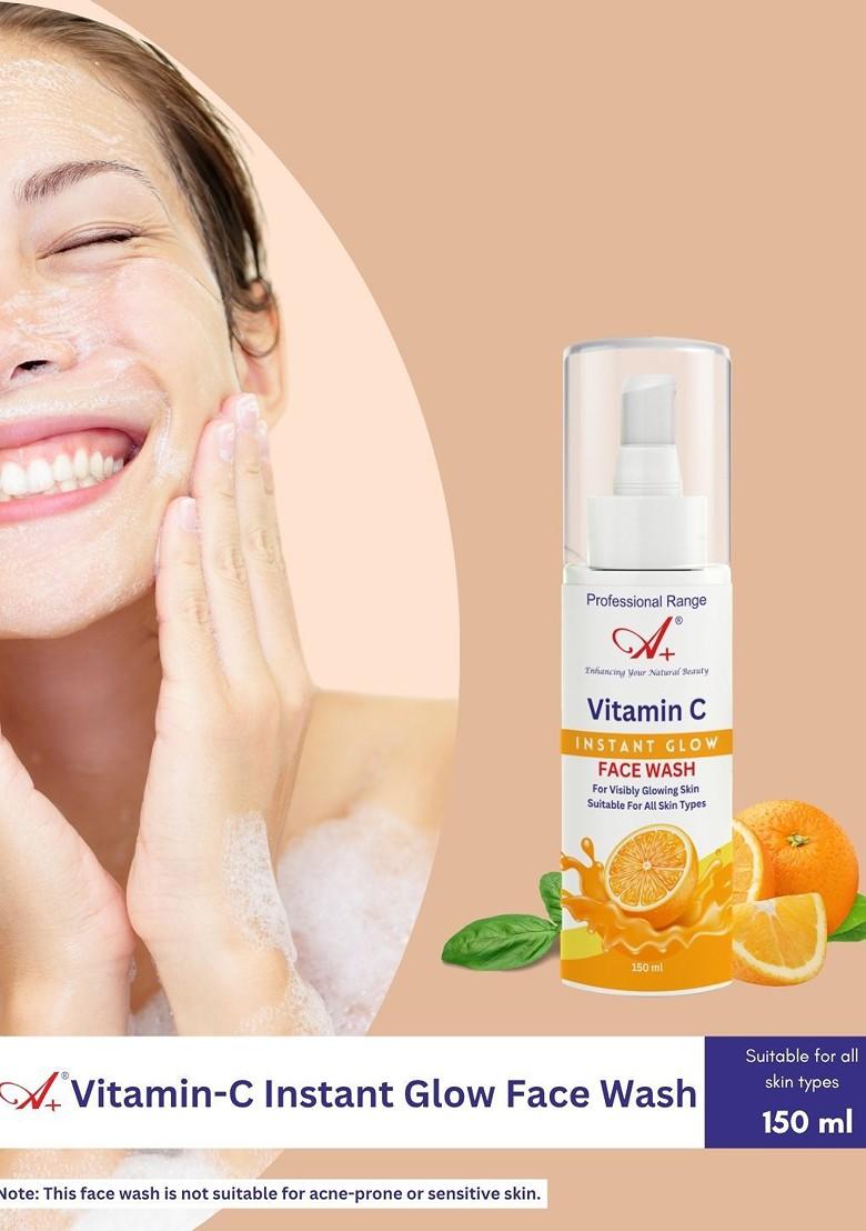 A Professional Range Vitamin C Instant Glow Face Wash 150 Ml