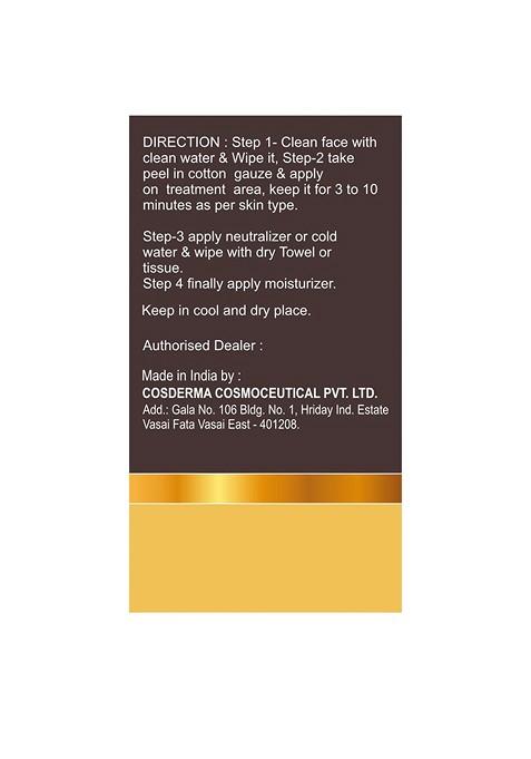 Cosderma Whitening Gel Peel With Vitamin C 10 30 Ml