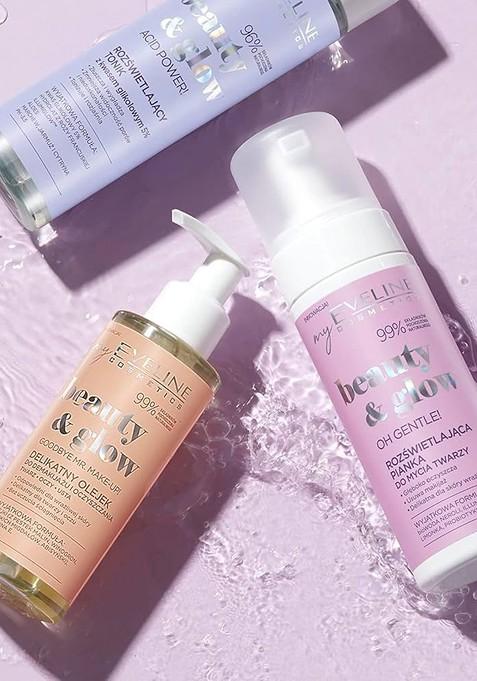 Eveline Cosmetics Beauty Glow Delicate Make Up Removing Cleansing Oil 145 Ml