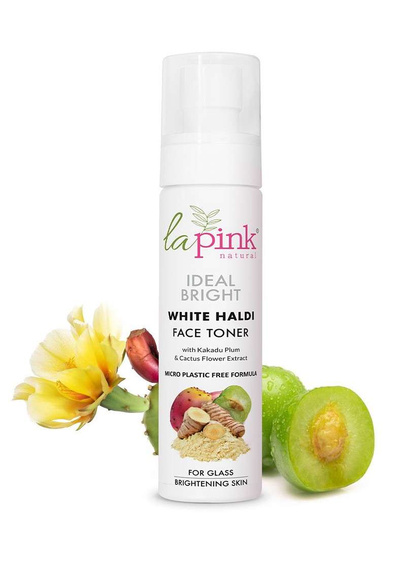 La Pink Ideal Bright Alcohol Free Face Toner With Lotus Flower For Tightens Pores 100Ml - Indya
