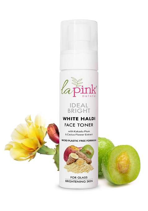 La Pink Ideal Bright Alcohol Free Face Toner With Lotus Flower For Tightens Pores 100Ml