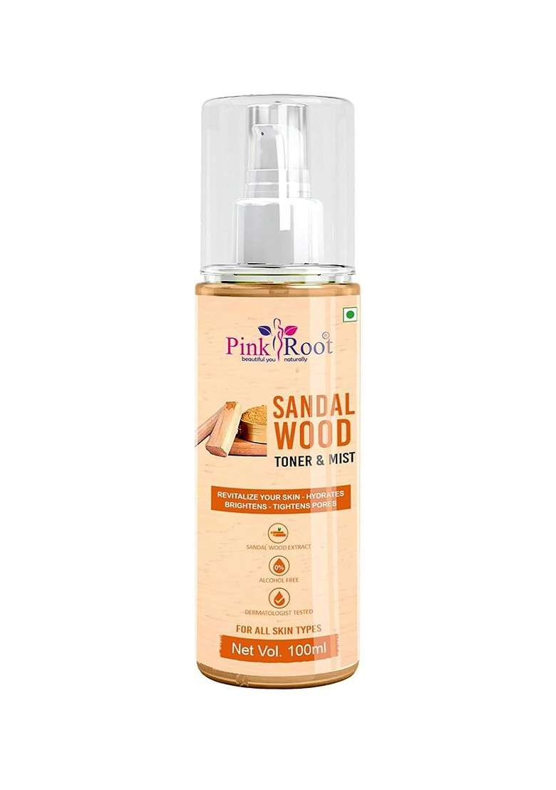 Pink Root Sandalwood Toner Mist 100Ml - Indya
