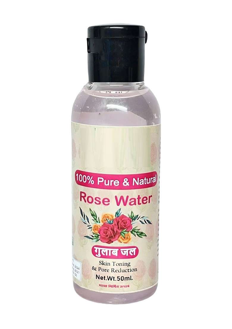 Elecsera Pure Natural Rose Water 50 Ml - Indya