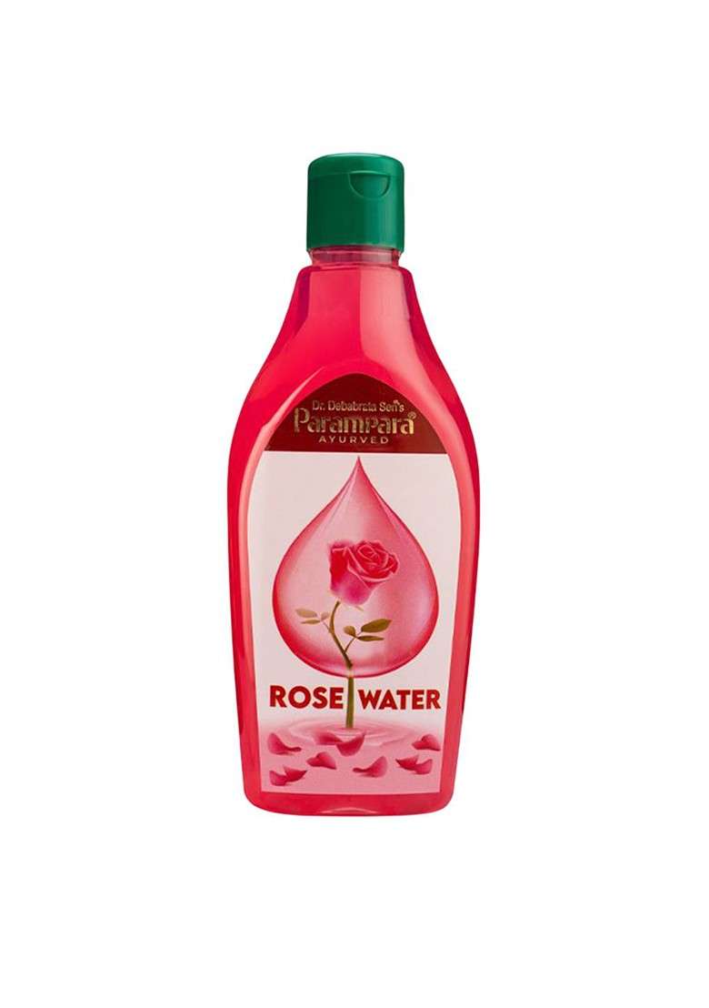 Parampara Ayurved Rose Water Toner With Vitamin E 300 Ml - Indya