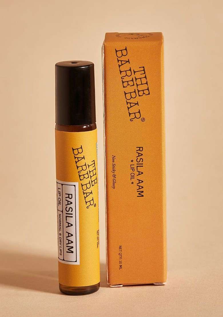 The Bare Bar Rasila Aam Glossy Lip Oil 10Ml - Indya