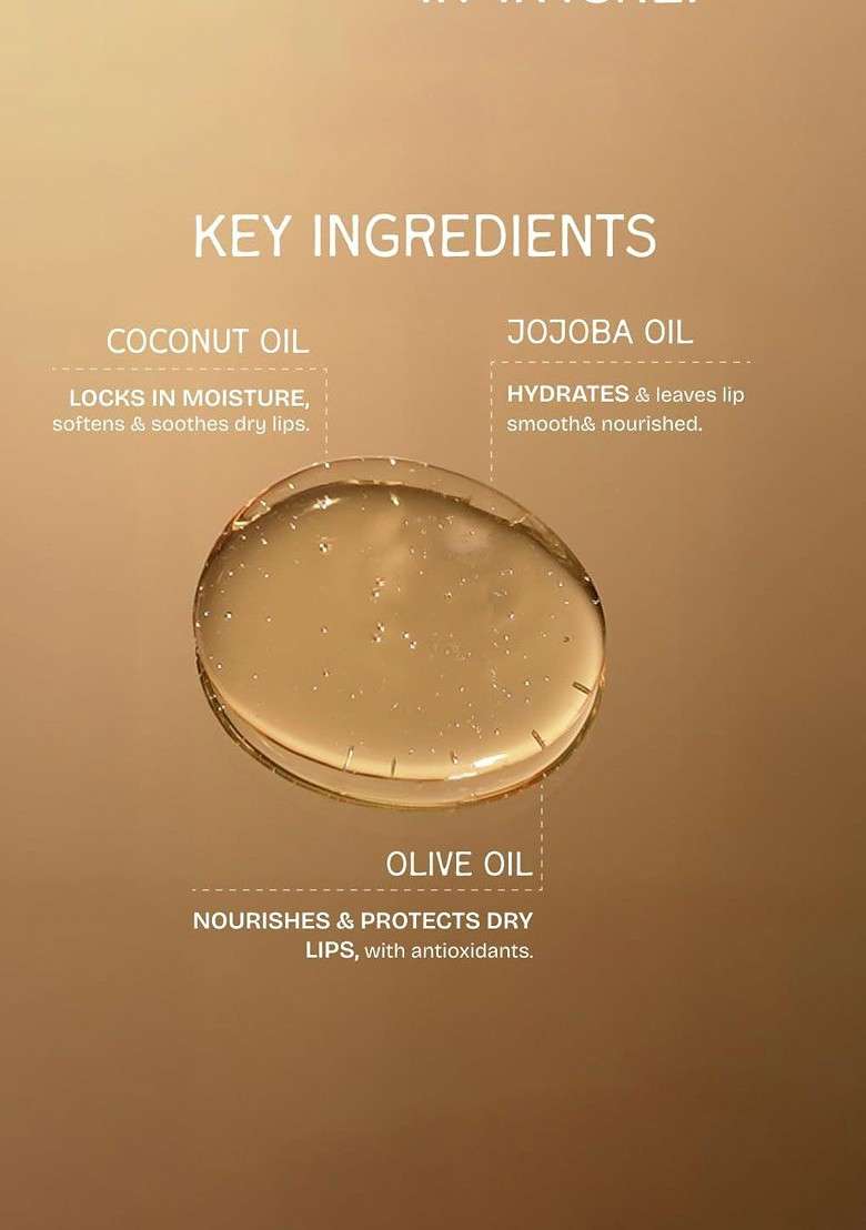 The Bare Bar Rasila Aam Glossy Lip Oil 10Ml - Indya