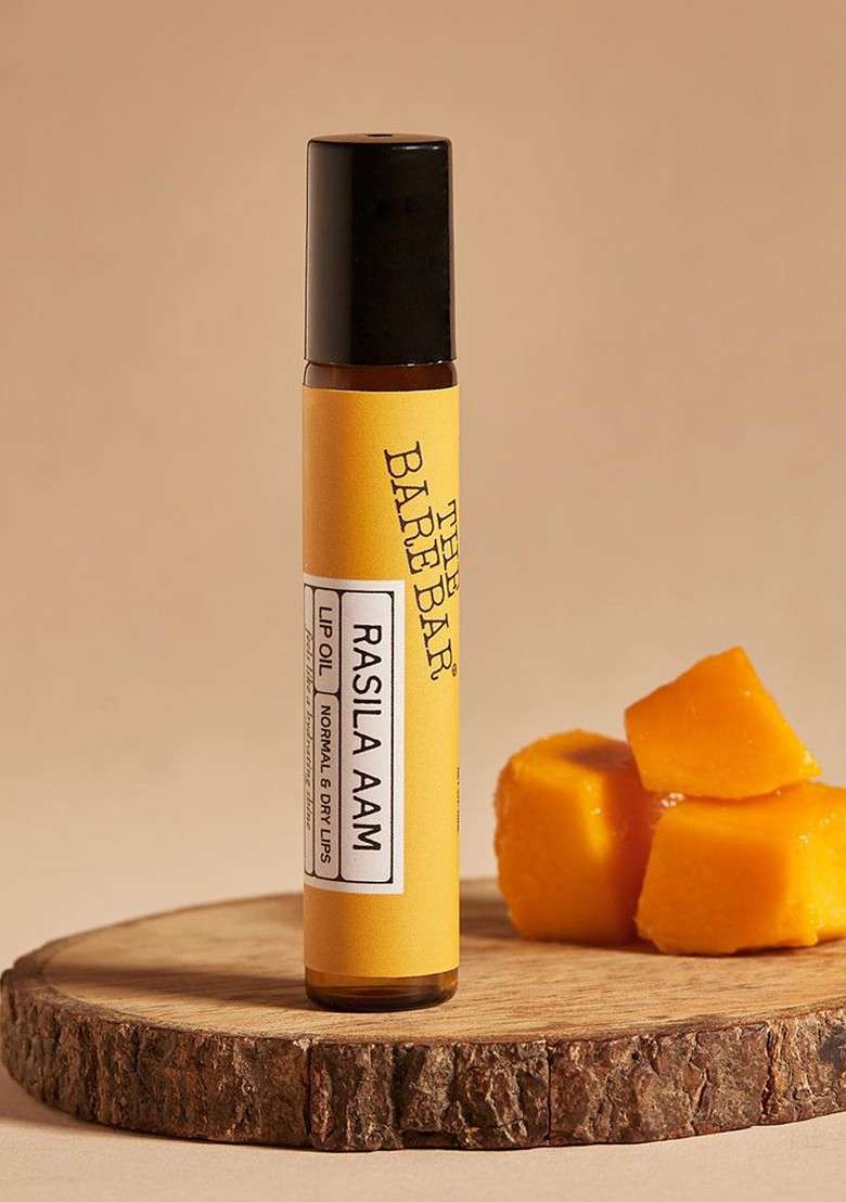 The Bare Bar Rasila Aam Glossy Lip Oil 10Ml - Indya
