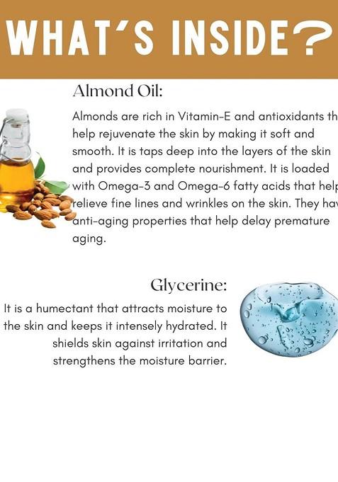 Skin Secrets Cruelty Free Almond Massage Cream To Remove Fine Lines Wrinkles 500 G