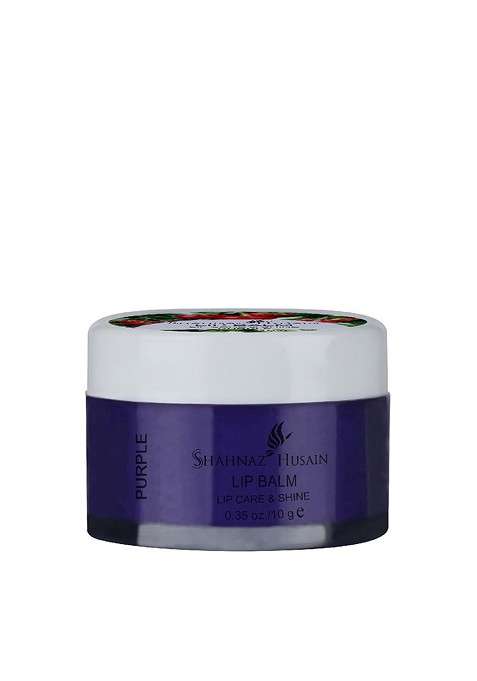 Shahnaz Husain Lip Care Shine Balm 10G Purple