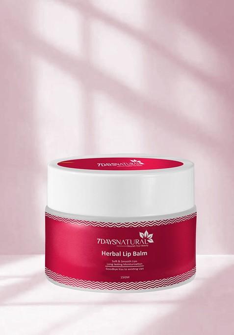 7Daysnatural Herbal Lip Balm For Nourished Lips 15G