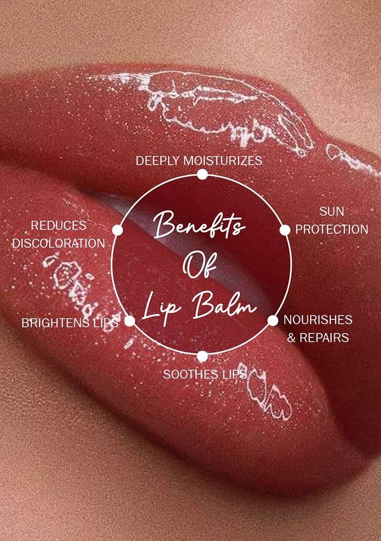 7Daysnatural 7Days Kiss Bliss Lip Balm For Nourishing With Spf 15 Vitamin C 5 G Rose - Indya
