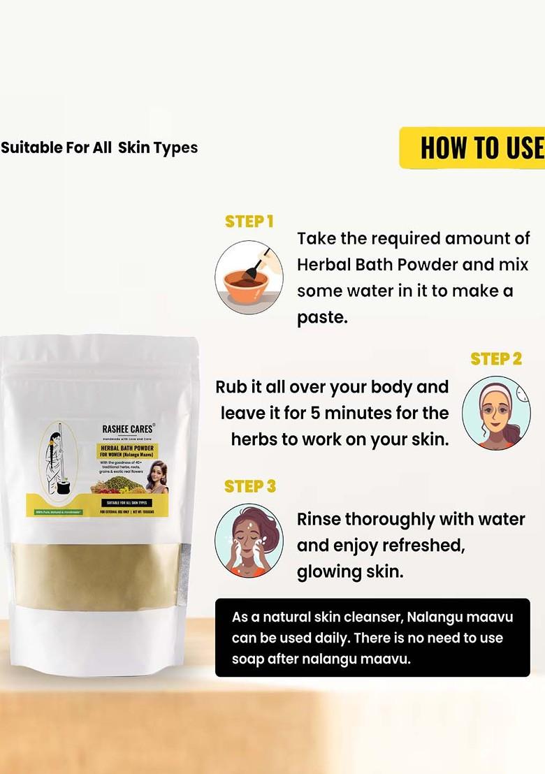 Rashee Cares Herbal Powder With Saffron Almond 1 Kg