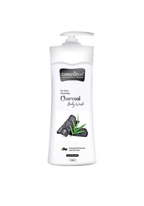 Coronation Herbal Charcoal Body Wash With Vitamin E 400 Ml