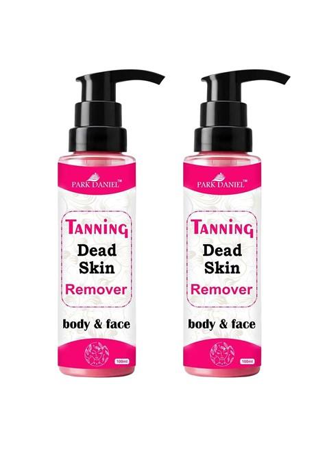 Park Daniel Set Of 2 Tanning Dead Skin Removal Liquid Cream 100 Ml Each