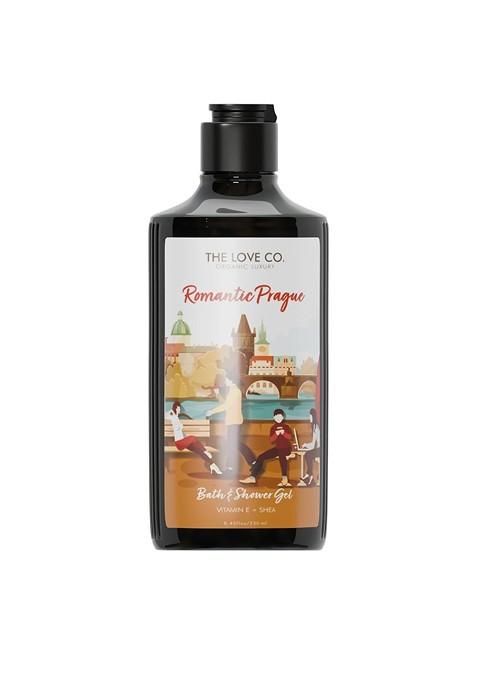 The Love Co Romantic Prague Bath Shower Gel With Vitamin E Shea Butter 250 Ml