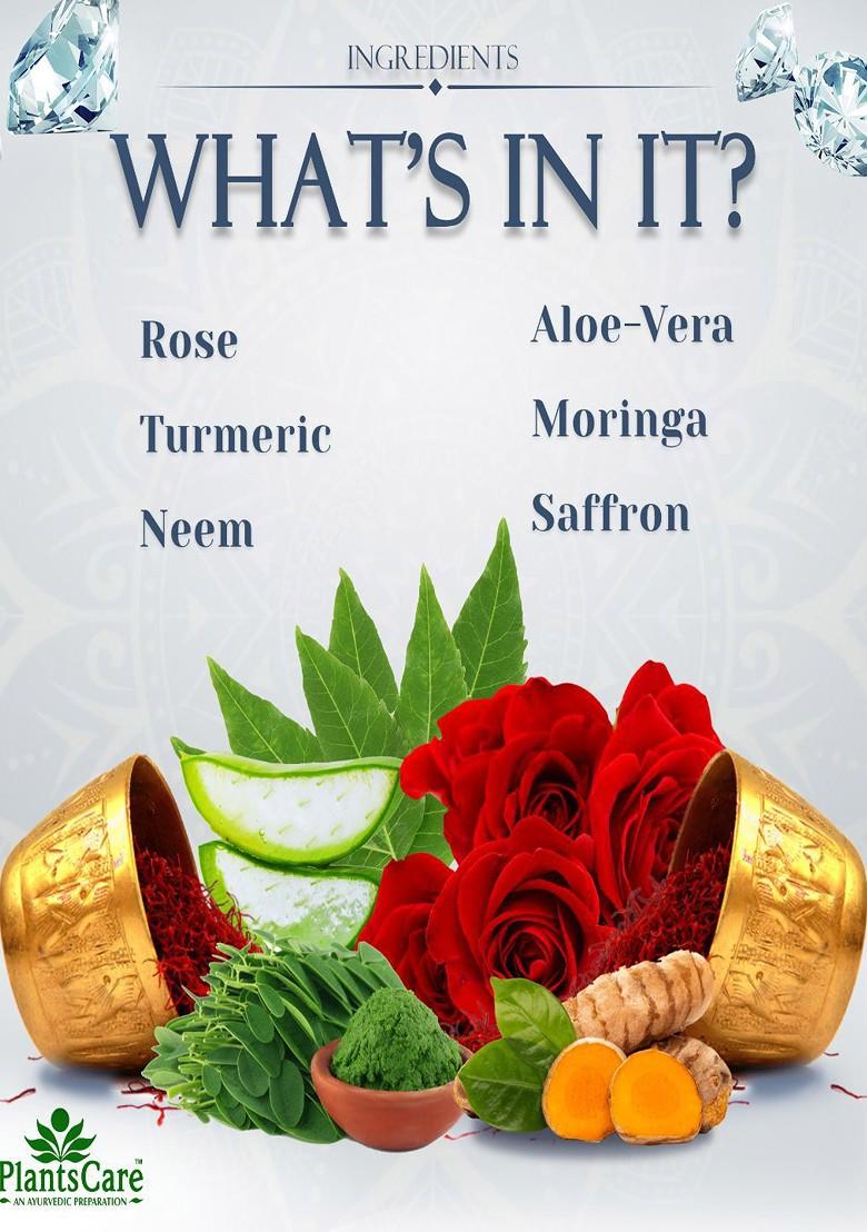 Plantscare Plants Care 5 Step Radiance Diamond Pure Facial Kit 400 G