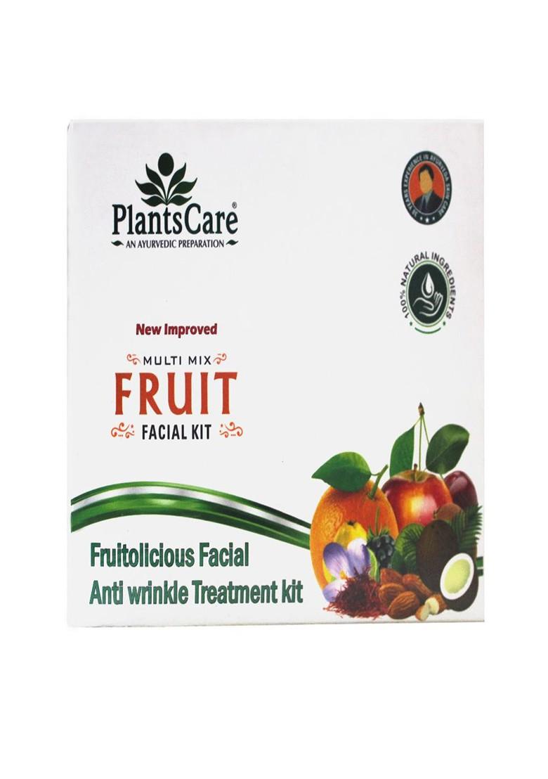 Plantscare 5 Step Multi Mix Fruit Facial Kit 100 G