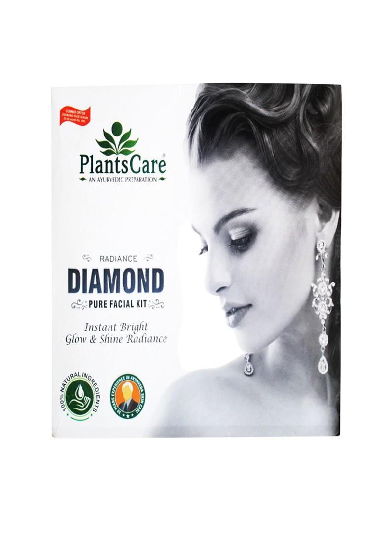 Plantscare Plants Care 5 Step Radiance Diamond Pure Facial Kit 100 G