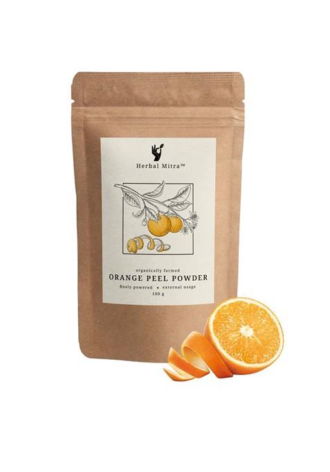 Herbal Mitra Natural And Pure Orange Peel Powder 100 G