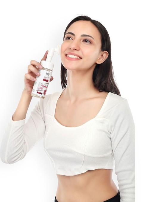 Dermease Apple Cider Vinegar Foaming Face Wash For Deep Cleansing With Vitamin E 150 Ml