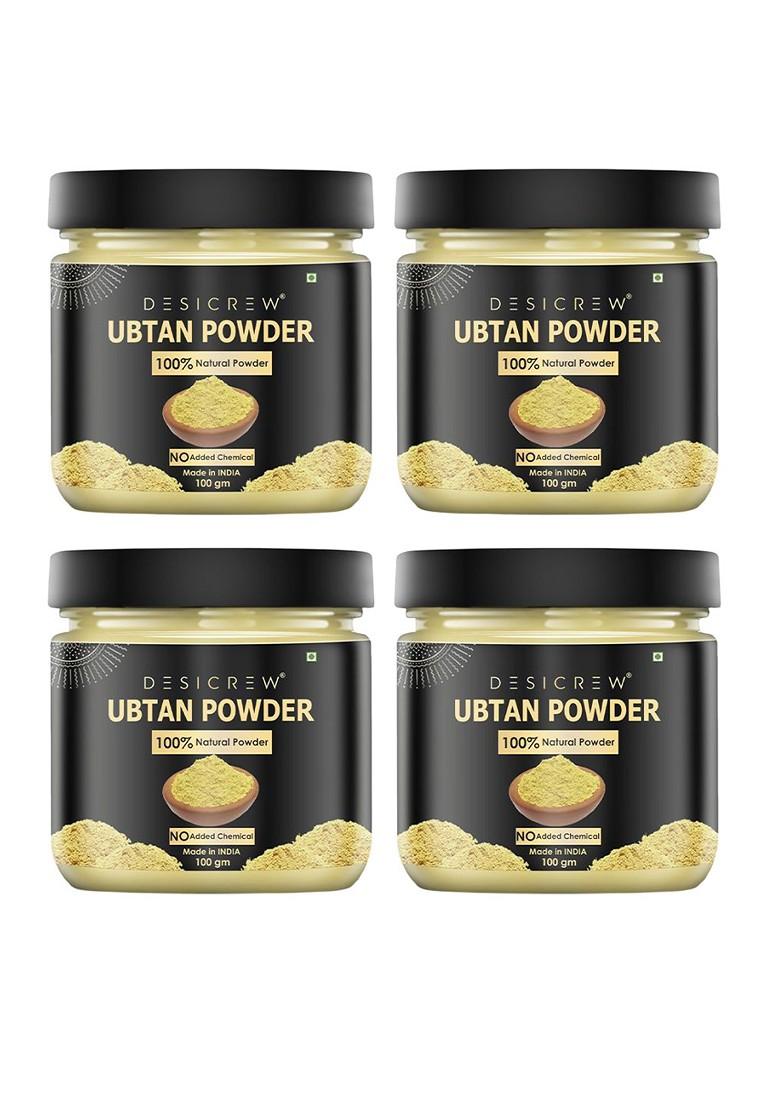 Desi Crew Set Of 4 Ubtan Powder Mask For Acne 100 G Each