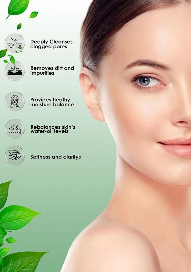 Mancode Tea Whitening Anti Acne Face Wash With Neem Salicylic Acid 100 Ml