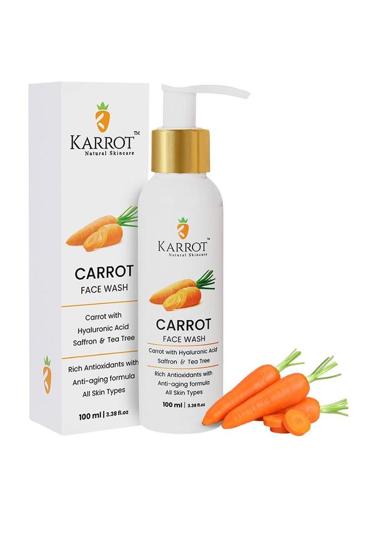 Karrot Natural Skincare Carrot Hydrating Face Wash For Dry Skin 100 Ml
