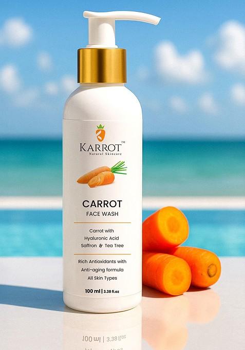 Karrot Natural Skincare Carrot Hydrating Face Wash For Dry Skin 100 Ml