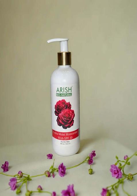 Arish Bio Natural Hydramoist Moisturiser With Spf 30 Body Lotion 300 Ml