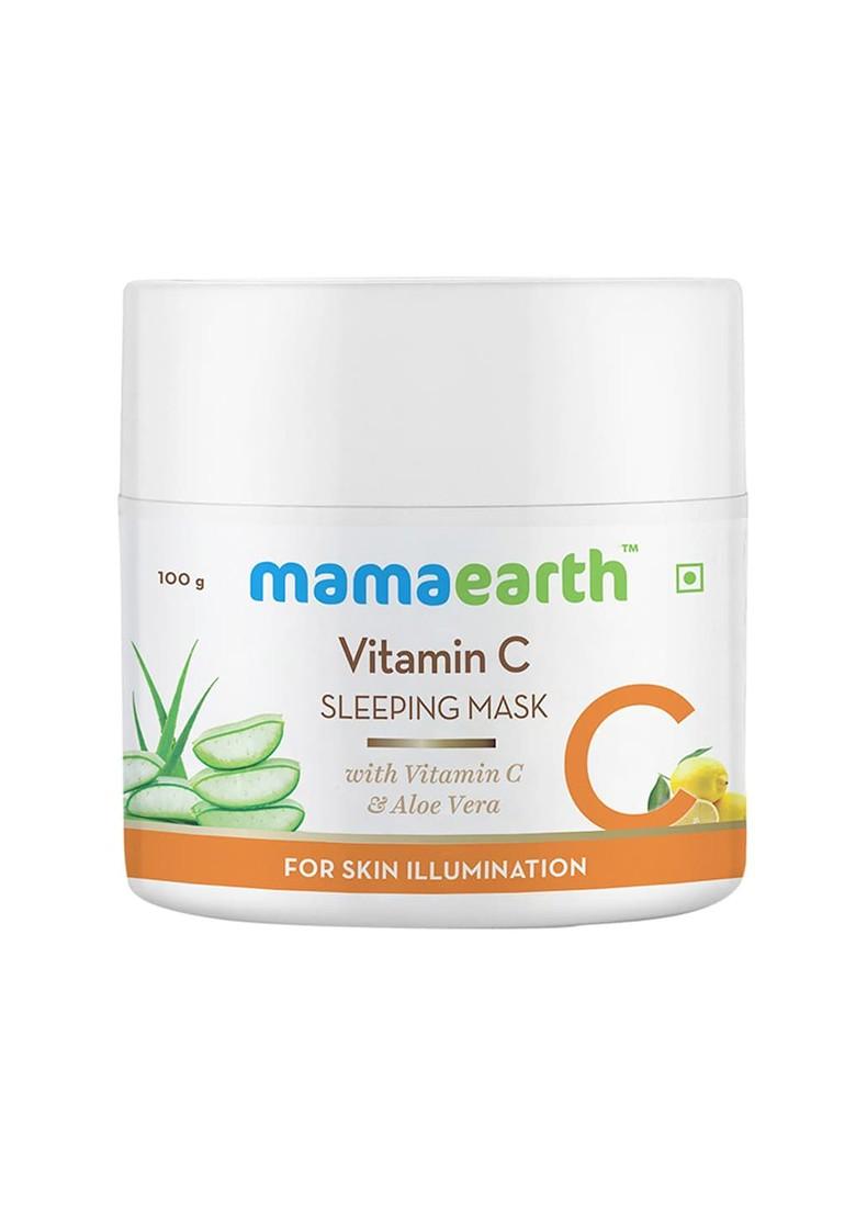 Mamaearth Vitamin C Sustainable Sleeping Mask For Skin Illumination 100 G