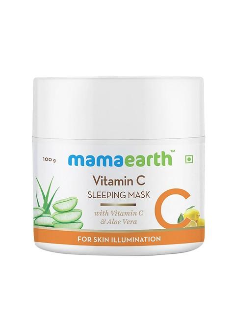 Mamaearth Vitamin C Sustainable Sleeping Mask For Skin Illumination 100 G