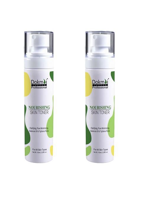 Dokmai London Set Of 2 Nourishing Skin Toner 100 Ml Each