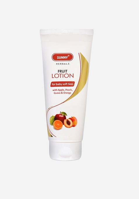 Sunny Herbals Fruit Lotion With Apple Peach Guava Orange 100 Ml